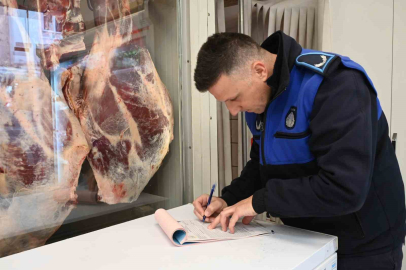 Bozüyük’te kasap ve et reyonlarına denetim