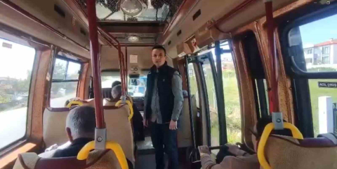 Kırklareli’nde minibüs sürücülerine sivil denetim