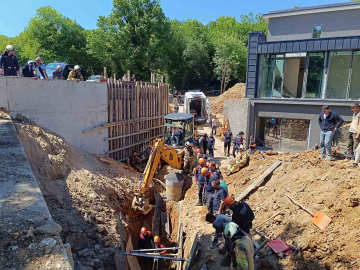 Çekmeköy’de inşaat alanında göçük: 1 işçi hayatını kaybetti