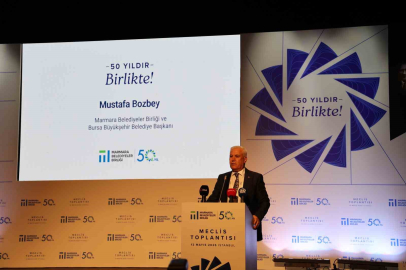 Bursa Büyükşehir Belediye Başkanı Bozbey: "En ivedi zamanda Marmara Denizi’ni kurtarmak için birlikte harekete geçelim"