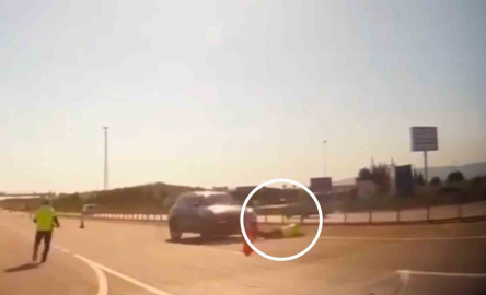 Polise çarpıp kaçan o sürücü tutuklandı