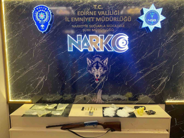 Edirne’de zehir tacirlerine darbe:1 kişi tutuklandı