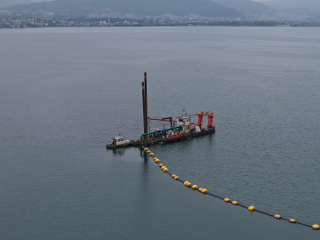 468 hektarlık alanda 3,8 milyon metreküp dip çamuru temizlenecek