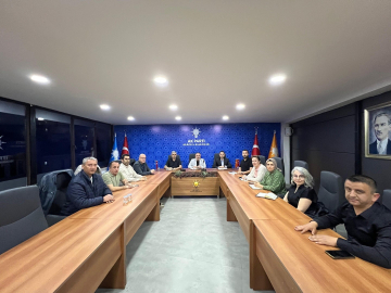 AK Parti İl Yürütme Kurulu Toplantısını gerçekleştirdi
