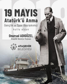 Gençlik ve Spor Bayramı Ataşehir’de coşkuyla kutlanacak