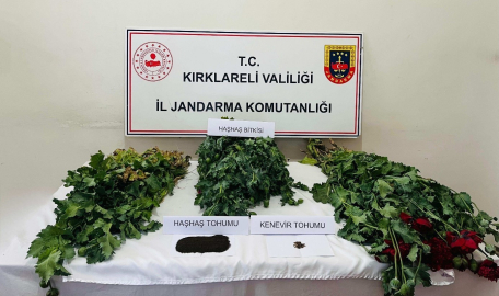 Kırklareli’nde uyuşturucu operasyonu: 8 gözaltı