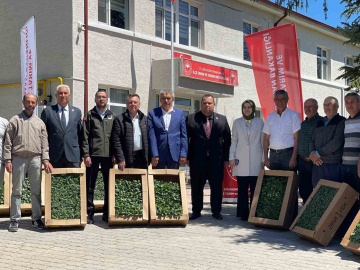 Gölpazarı’nda yerli ve milli fide dağıtım programı gerçekleştirildi