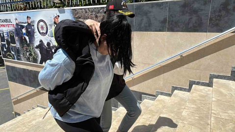 Küçükçekmece’de iş adamından haraç isteyen şüpheli yakalandı: Kadın olduğu ortaya çıktı