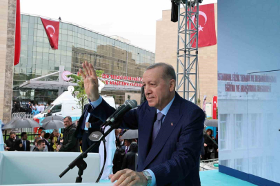 Cumhurbaşkanı Erdoğan "Göktepe 3 kuyusunda 75 milyar metreküplük yeni doğalgaz keşfi yaptık"