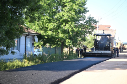 Rahmiye Mahallesi’ne 430 ton asfalt