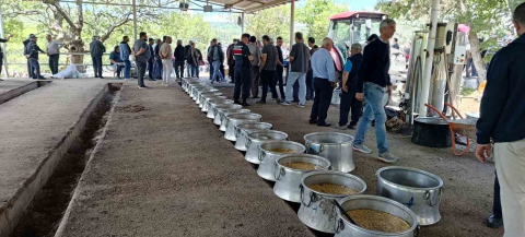 Bayramiç’te 20 bin kişinin katılımı ile "Garipçe köy hayrı" yapıldı