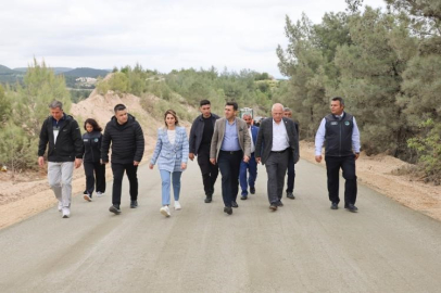 Çukurören Köyü tozdan kurtuluyor