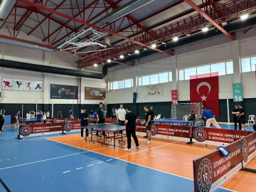 Silivri 19 Mayıs Gençlik Haftası’nda masa tenisi turnuvası düzenlendi