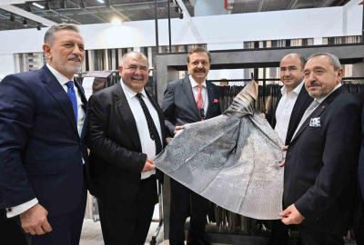 TOBB Başkanı Hisarcıklıoğlu’ndan HOMETEX Fuarı’na tam not