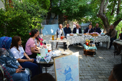Dünya Arı Günü’nde Kaymakam Odabaş’tan anlamlı ziyaret