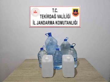 Tekirdağ’da jandarmadan kaçak içki ve ruhsatsız silah operasyonu