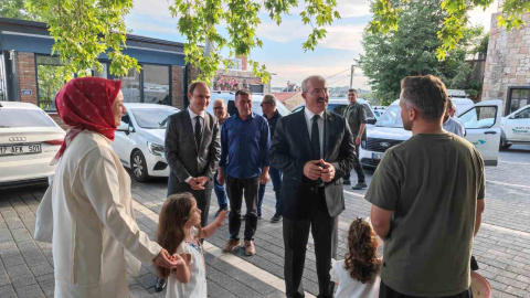 Vali Toraman Kayalar köyü sakinleriyle buluştu