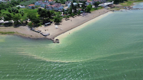 İznik Gölü’nde endişelendiren görüntü