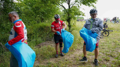 Eyüpsultan köylerinden doğaya "Ateş Yakma, Çöp Atma" mesajı