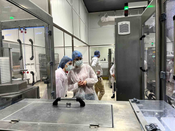 Kırklareli’nde AB ülkelerine süt ürünleri ihracatı yapan işletmelere denetim