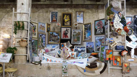 El emeği göz nuru eserler "Doğanın Yansımaları" sergisinde sanatseverlerle buluştu