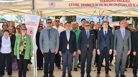 Tekirdağ’da Çevre Haftası törenle kutlandı