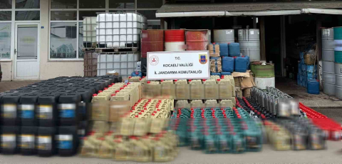 Kocaeli’de sahte madeni yağ operasyonu: 12 milyon TL’lik vurgun önledi