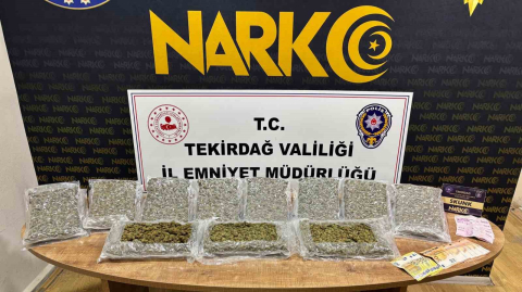 Tekirdağ’da uyuşturucu operasyonlarında 10 kişi tutuklandı