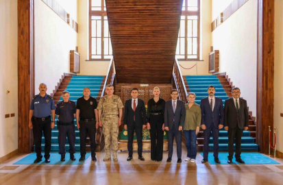 Bilecik Valisi Şefik Aygöl’e protokolden veda ziyareti