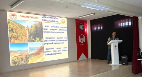 Marmara ve Erdek’te orman yangınlarına karşı eğitim