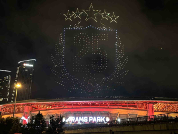 Galatasaray’dan dron şov