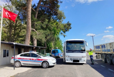 Kırklareli’nde trafik denetimi: 233 sürücüye ceza