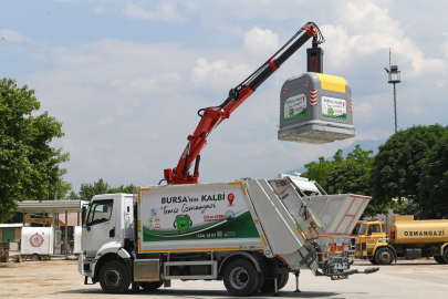Osmangazi Belediyesi yerüstü çöp konteyner sistemine geçiyor