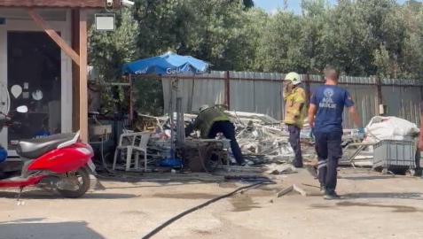 İznik’te LPG tankı patladı: 1 yaralı