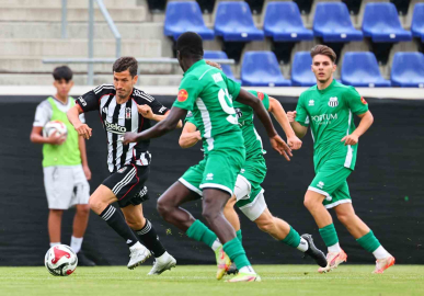 Hazırlık maçı: Beşiktaş: 1 - FC Petrzalka: 2