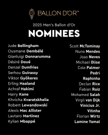 2025 Ballon d’Or adayları açıklandı