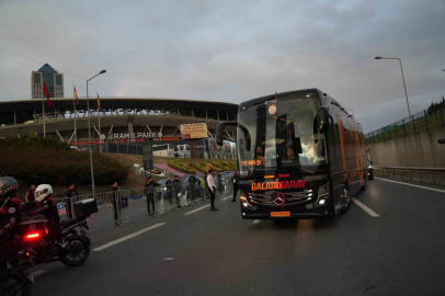 Galatasaray, derbi için stada geldi