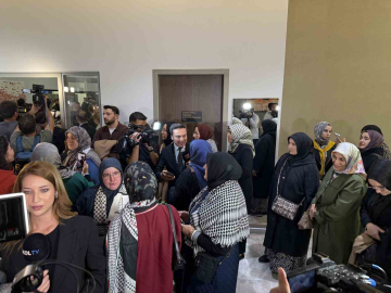 Sumud Filosu’nda alıkonulan 15 Türk aktivist İstanbul’a geldi