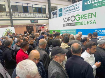 Bursa Tarım Fuarı çiftçilerin yoğun ilgisiyle açıldı