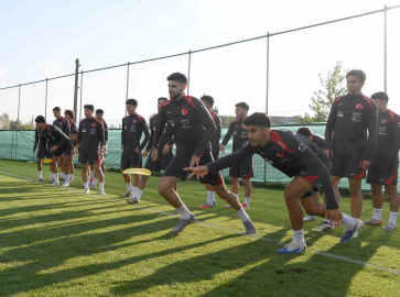 Ümit Milli Takım, Litvanya maçı hazırlıklarını Sakarya’da sürdürüyor