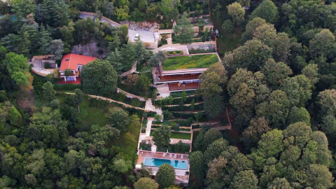 Rus Oligark’ın villasının son hali görüntülendi