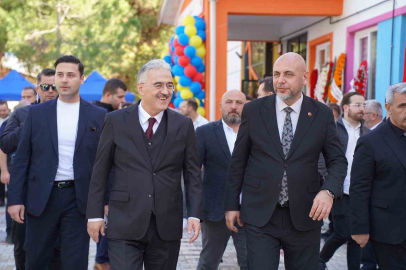 Orhangazi’de anaokulunun resmi açılışını TOBB Başkanı yaptı