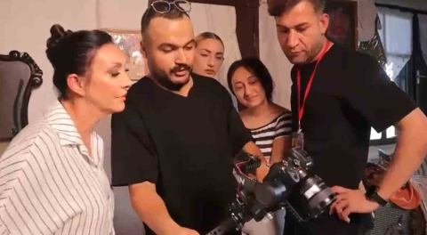 Güllü’nün son klibinin kamera arkası görüntüleri ortaya çıktı