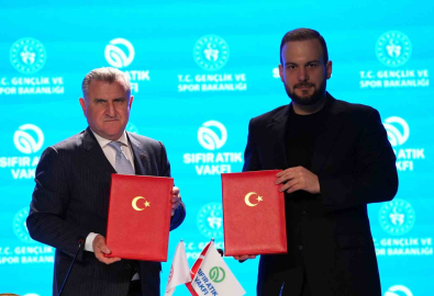 Gençlik ve Spor Bakanlığı ile Sıfır Atık Vakfı arasında protokol imzalandı