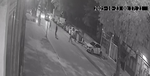 Cinayet gibi kaza kamerada