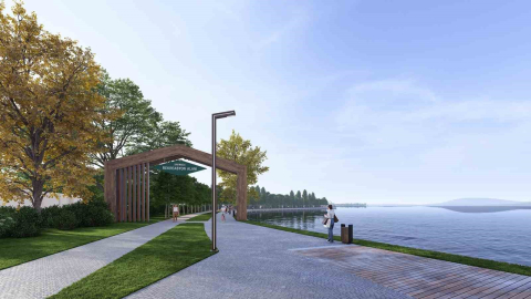 Sapanca Gölü çevresinde doğa dostu dönüşüm: 100 bin metrekarelik yeşil alan oluşturulacak