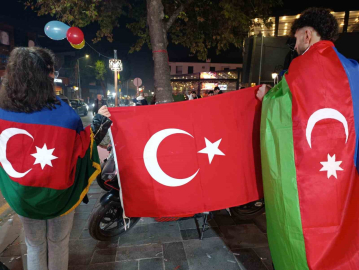 Karabağ’ın kurtuluşu Tekirdağ’da coşkuyla kutlandı