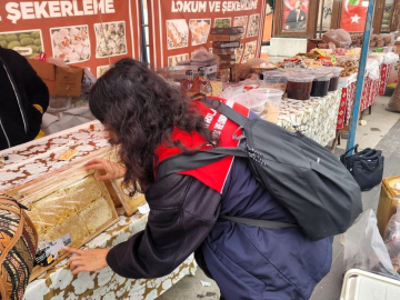 Vize’de yöresel ürün pazarı denetimi