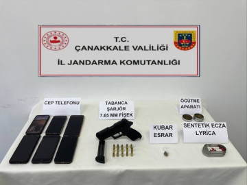 Çanakkale’de uyuşturucu operasyonu: 17 gözaltı
