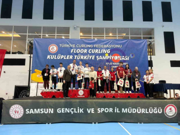 Pınarhisar Floor Curling Takımı Türkiye şampiyonu